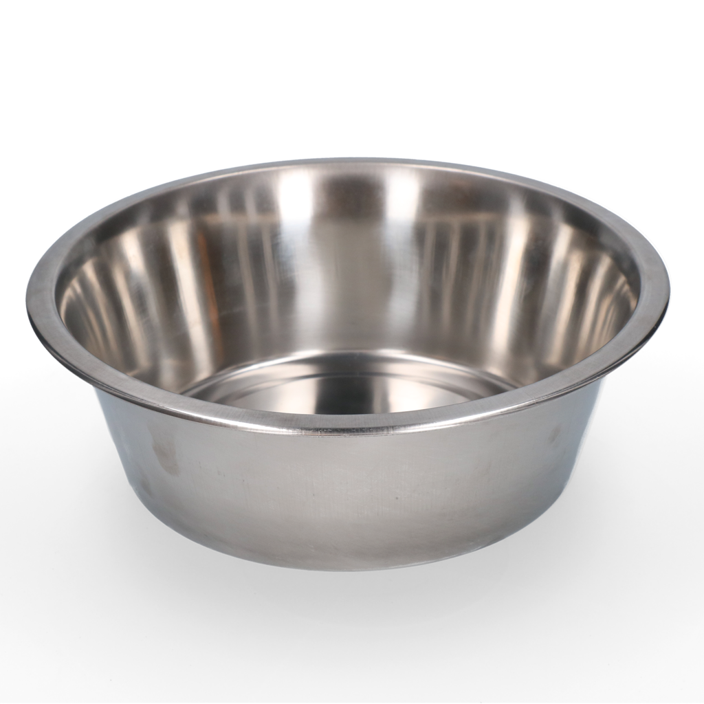 Voer- & Drinkbak RVS Ø 25 cm - Merkloos - afbeelding 1