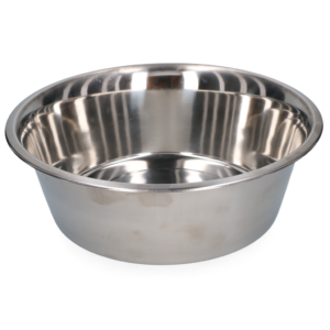 Voer- & Drinkbak RVS Ø 34 cm - Merkloos