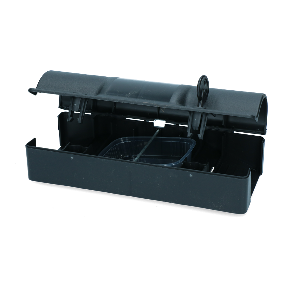 Hofman Pest Control Voerdoos Rat Tunnel incl. sleutel 25,5 x 11,2 x 8 cm - afbeelding 1