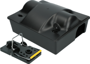 Voerdoos Rat Dual Bait incl. rattenklem en sleutel - Hofman Pest Control
