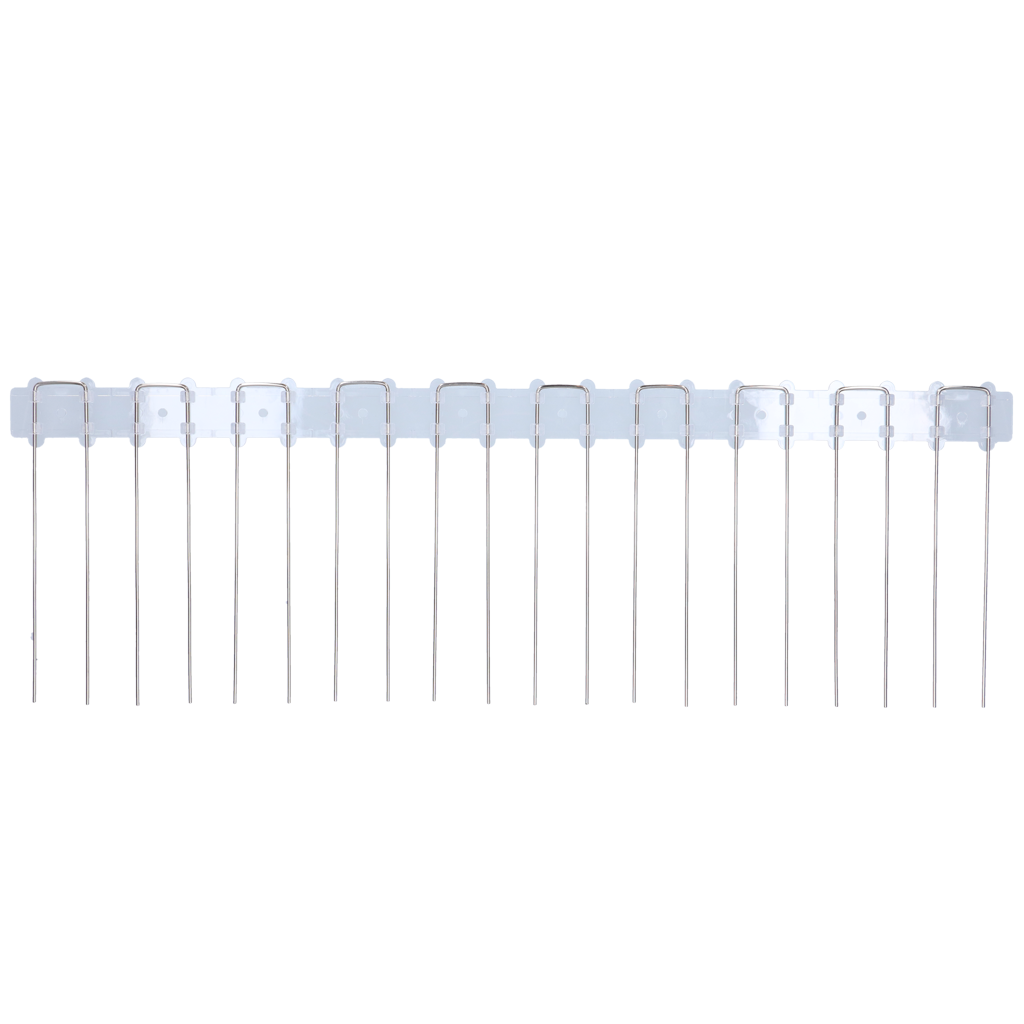 Vogelpinnen Zonnepanelen 50 cm Transparant - 50 stuks - afbeelding 1