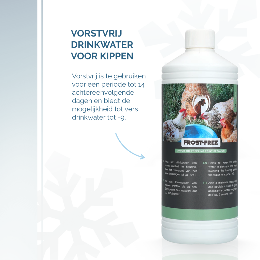 Excellent Vorstvrij 1 l - Houdt drinkwater vorstvrij tot -9 ℃ - afbeelding 4