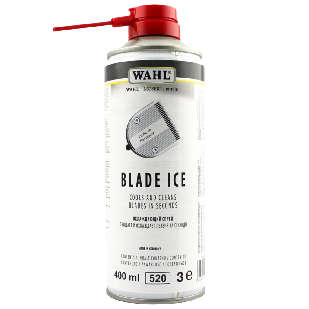 WAHL Blade Ice Spray 400 ml - Koeling en reiniging voor snijmessen
