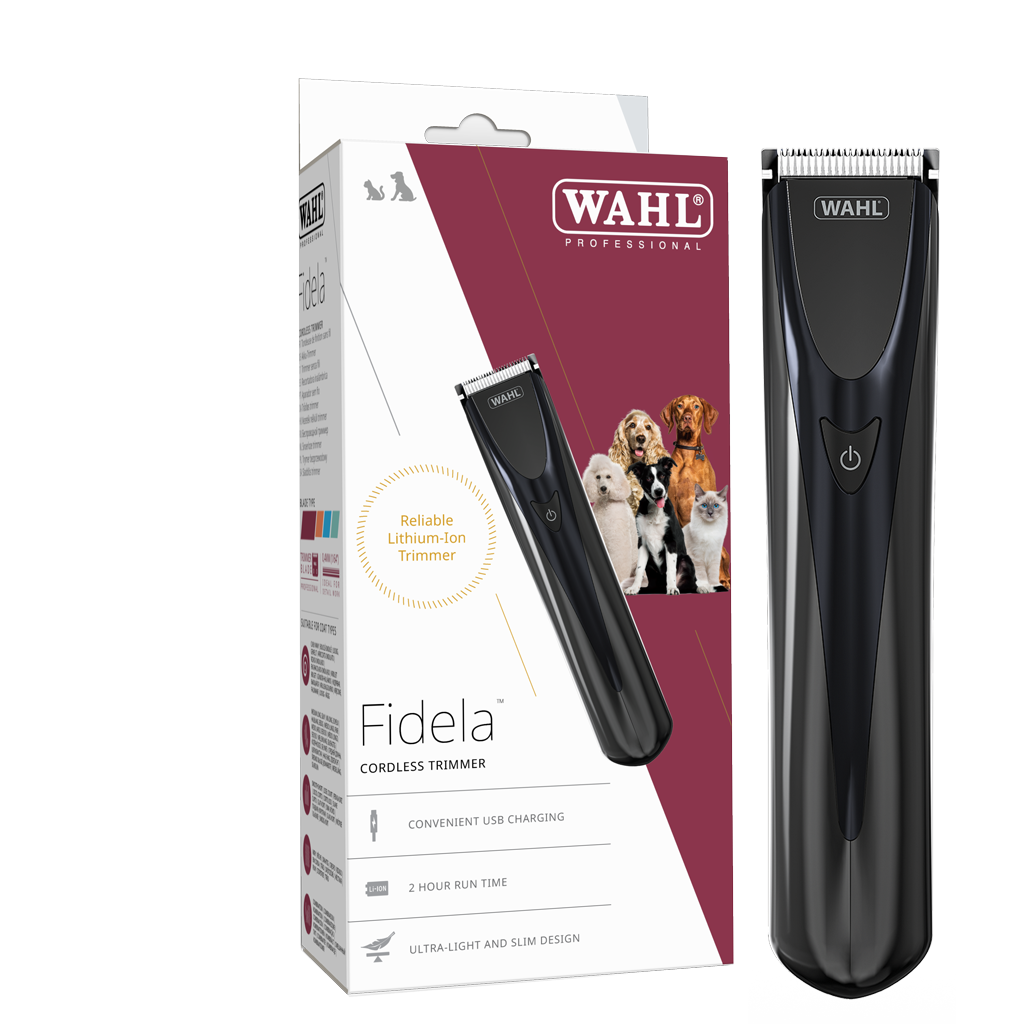 WAHL Fidela draadloze trimmer voor hond en kat - afbeelding 1