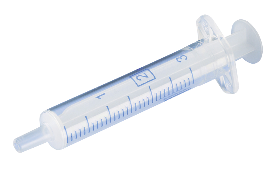 Wegwerpspuit 2-delig Luer Lock 5 ml