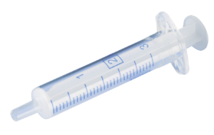 Wegwerpspuit 2-delig Luer Lock 5 ml
