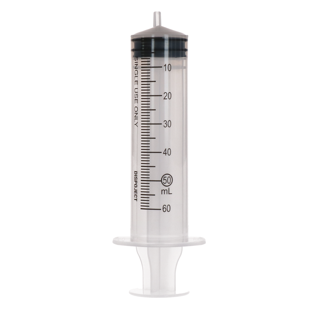 Wegwerpspuit 3-delig Luer Lock 50 ml