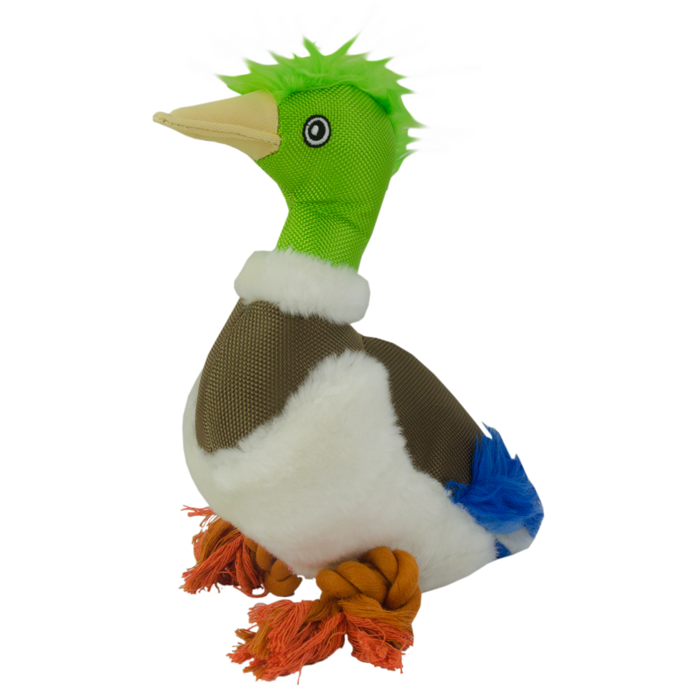 Wild Life Dog Eend - Pluche Hondenspeeltje van Wild Life Collection - afbeelding 2