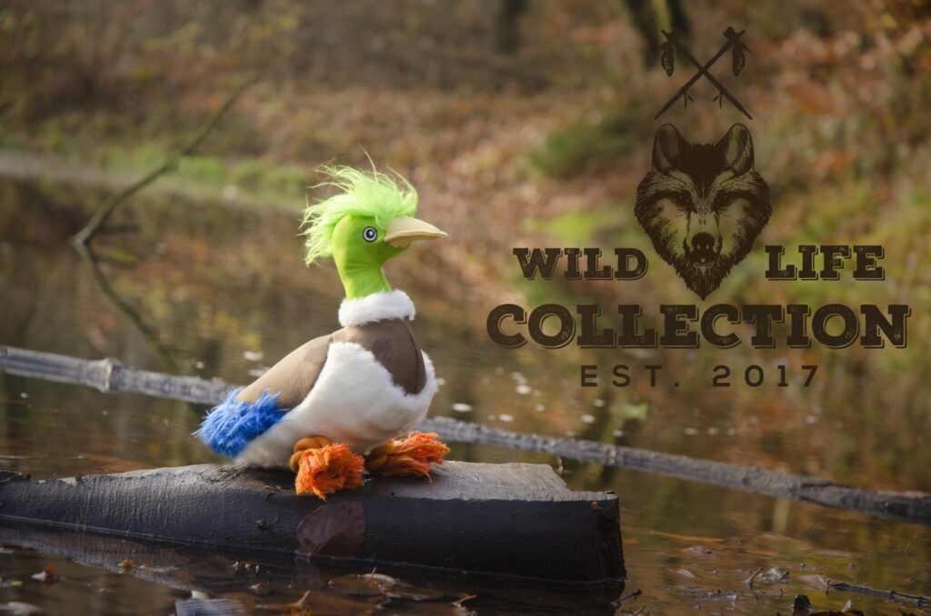 Wild Life Dog Eend - Pluche Hondenspeeltje van Wild Life Collection - afbeelding 4