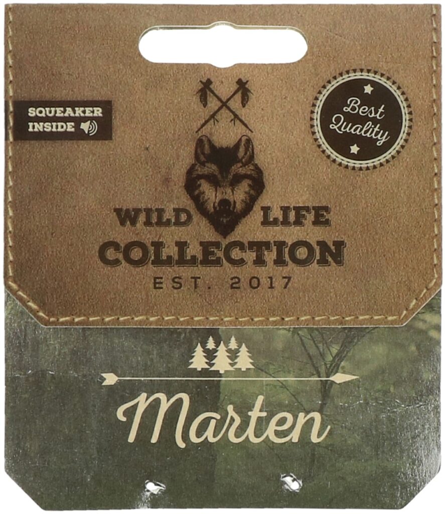 Wild Life Dog Marter - Pluche Hondenspeeltje - afbeelding 2
