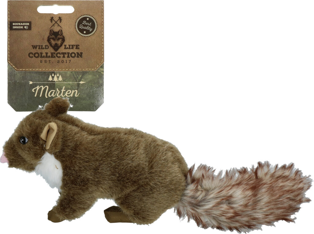 Wild Life Dog Marter - Pluche Hondenspeeltje - afbeelding 4