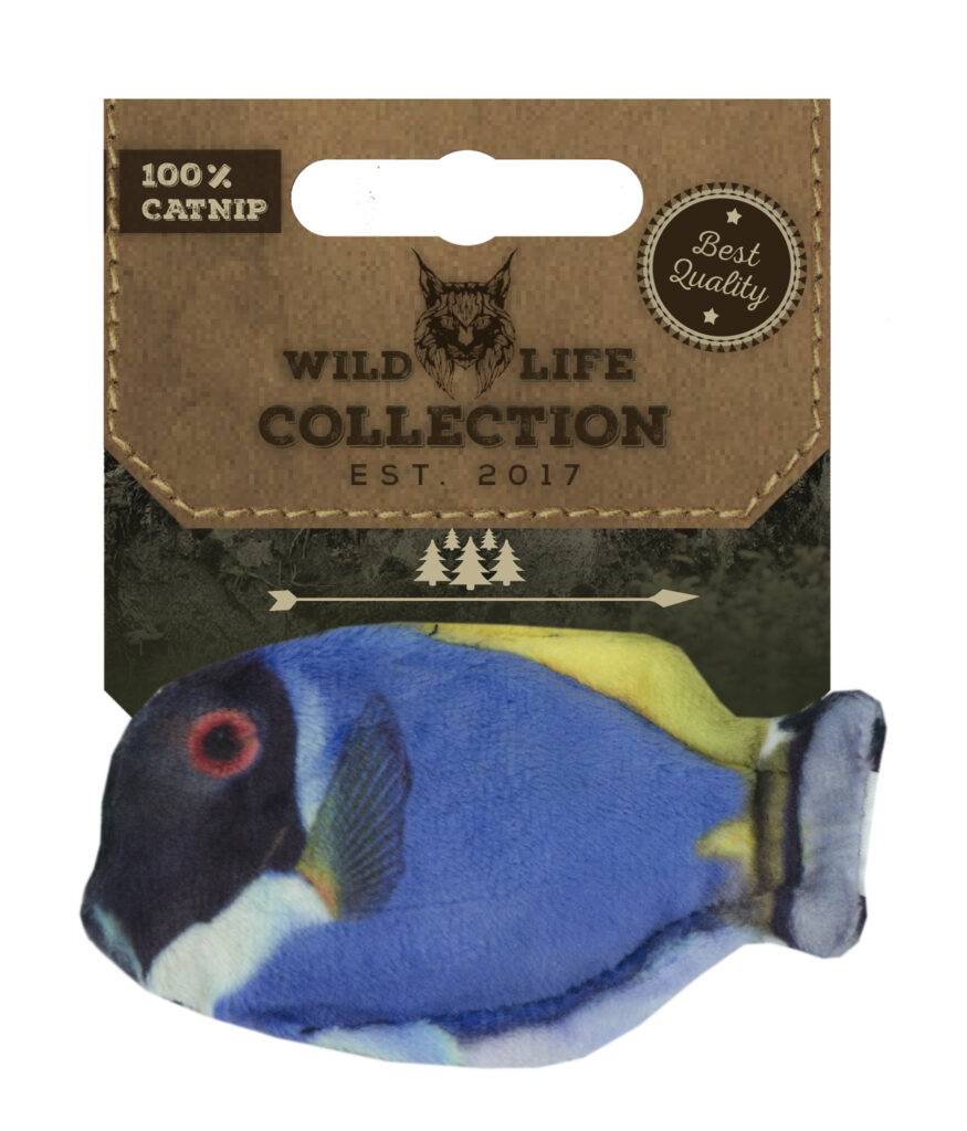 Wild Life Cat Blauwe Doktersvis - Speelgoed voor Katten - afbeelding 1