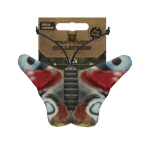 Wild Life Cat Dagpauwoog - Speelgoed met 100% kattenkruid