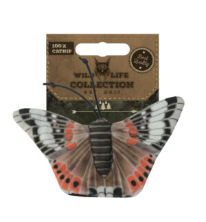 Wild Life Cat Admiraalvlinder - Speelgoed voor Katten met Kattenkruid