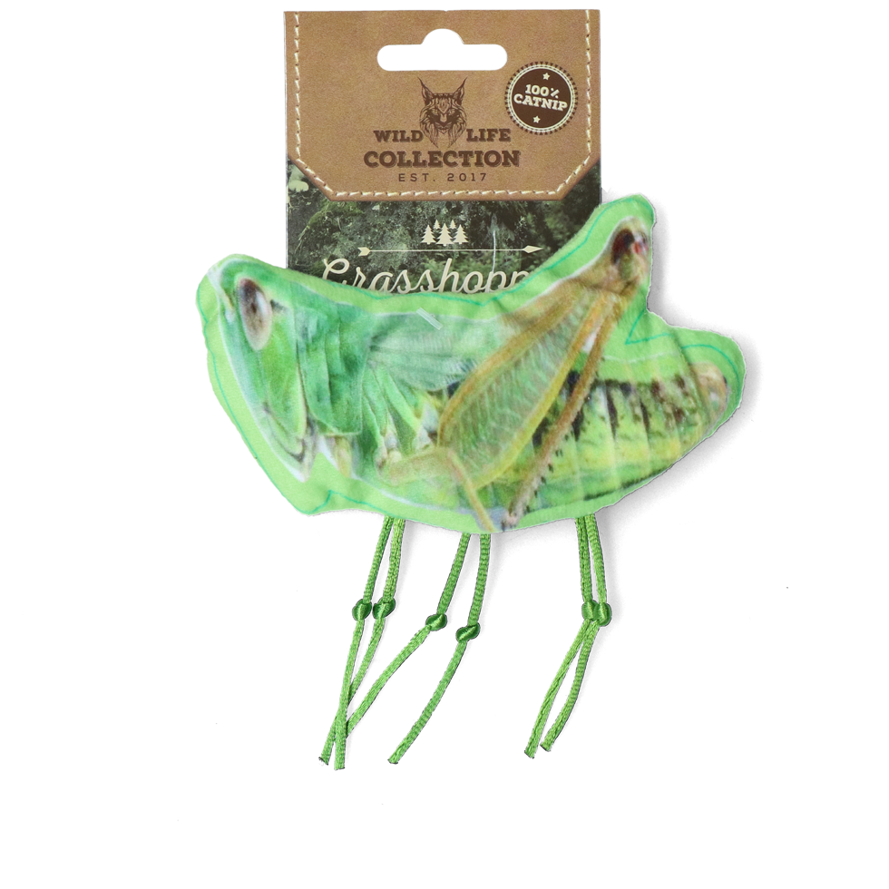 Wild Life Cat Sprinkhaan - Speelgoed voor katten met kattenkruid - afbeelding 1