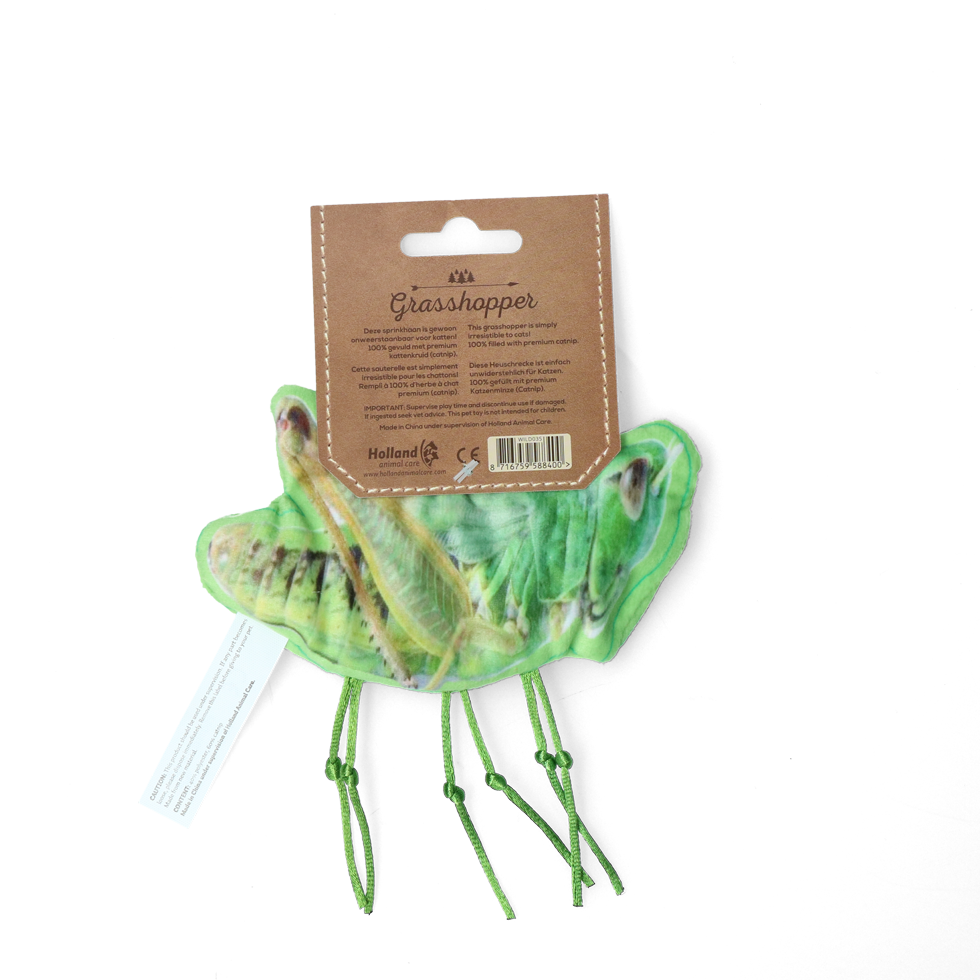 Wild Life Cat Sprinkhaan - Speelgoed voor katten met kattenkruid - afbeelding 2