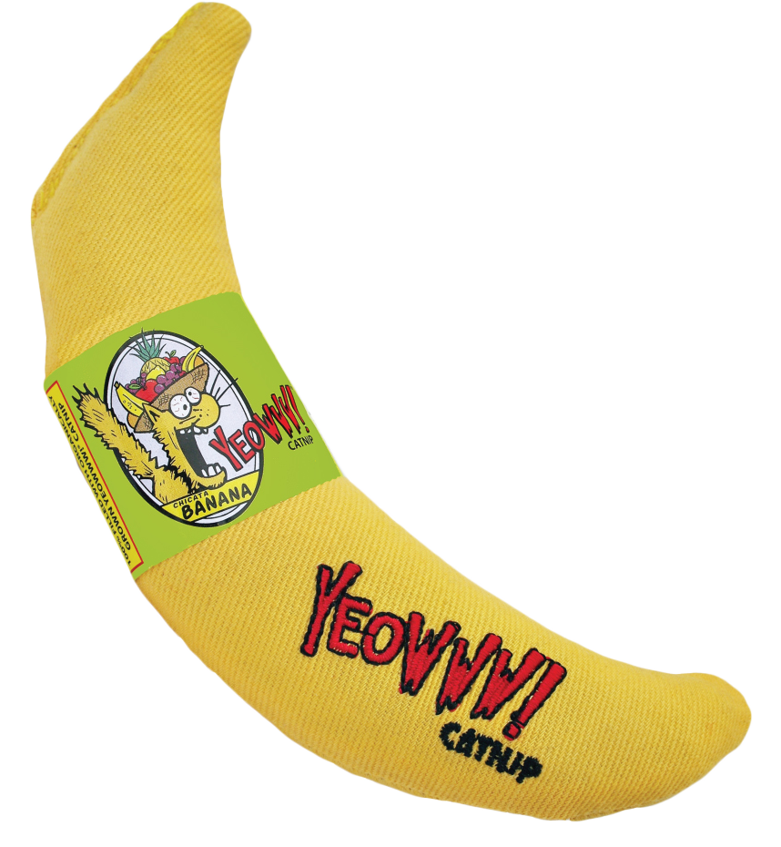 Yeowww! Chicata Banana - Kattenspeelgoed met krachtige Catnip - afbeelding 1