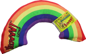 Yeowww! Rainbow Kattenspeelgoed met Catnip 17.7 cm