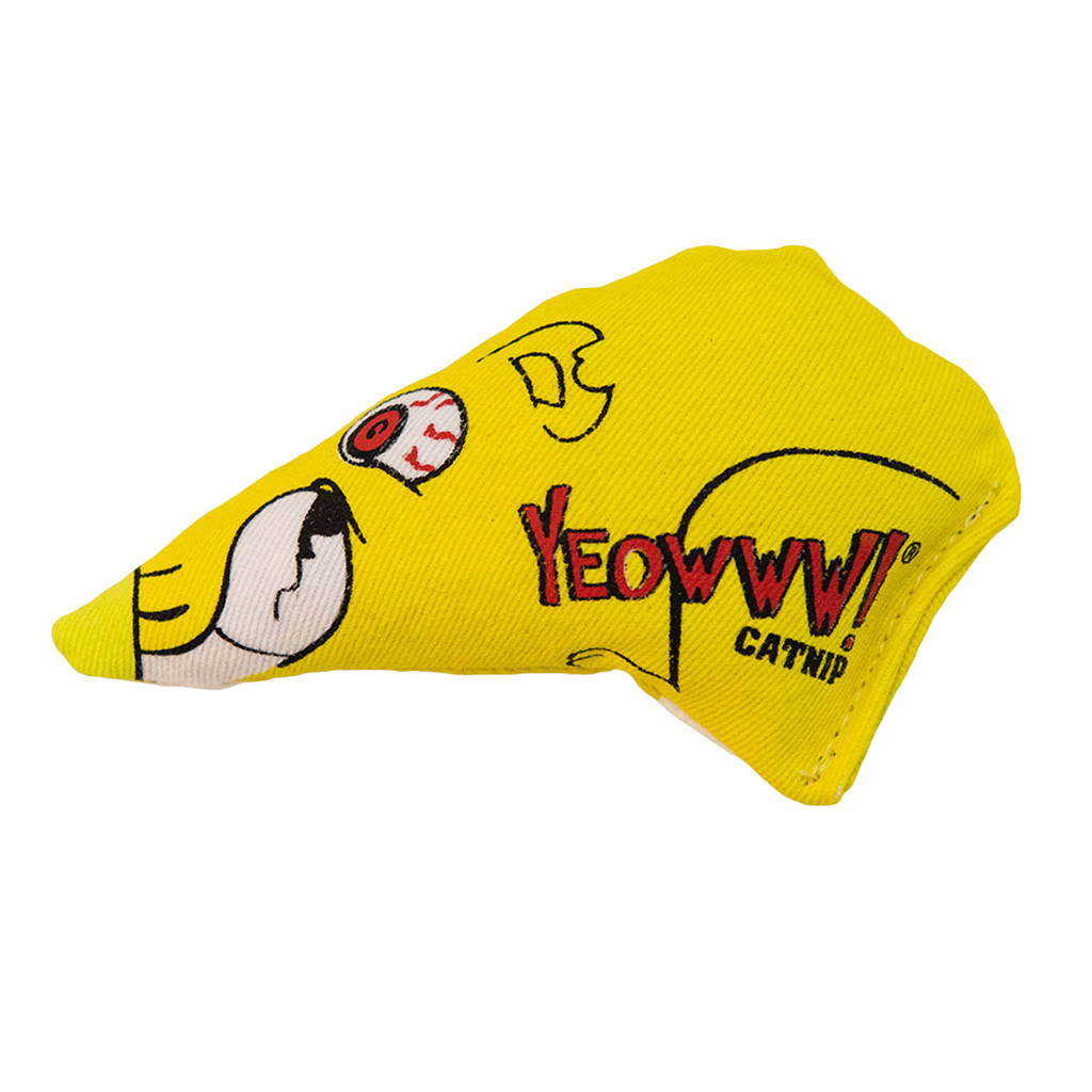 Yeowww Chubby Mouse - Speelgoed voor Katten met Catnip
