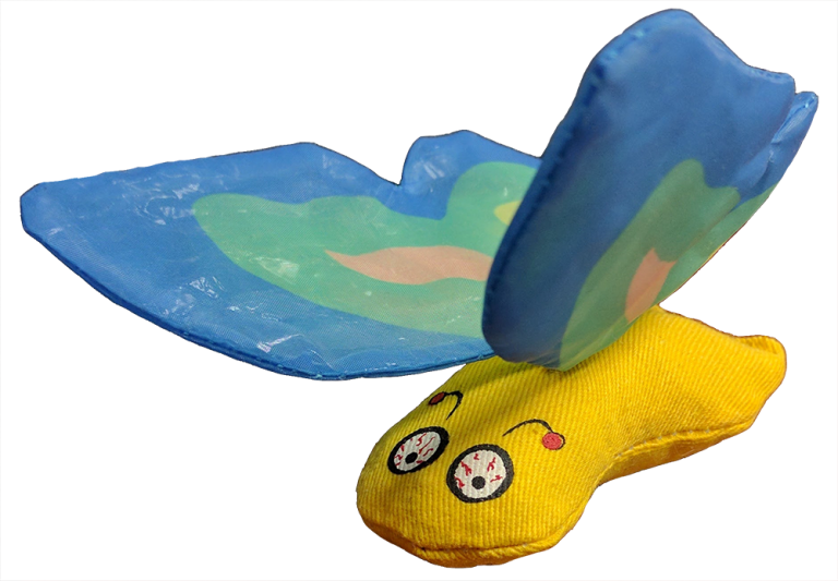 Yeowww! Butterfly Blauw - Kattenspeeltje met Catnip - afbeelding 1