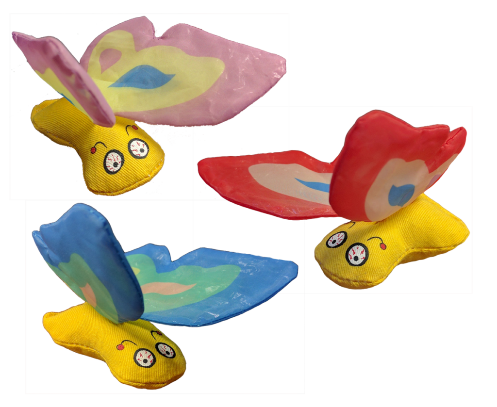 Yeowww! Butterfly Rood - Kattenspeeltje met Catnip - afbeelding 3