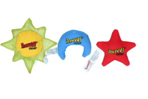 Yeowww! Sun Moon and Stars - Kattenspeelgoed met Biologische Catnip