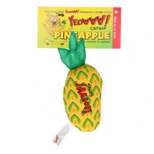 Yeowww! Ananas Kattenspeelgoed met Catnip - 17,7 cm