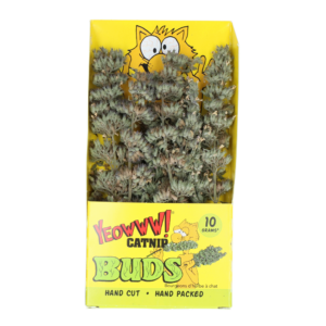 Yeowww! Catnip Buds - 10 g takjes Catnip in hersluitbaar zakje