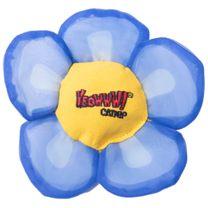 Yeowww! Daisy's Flower Tops Blue - Bloemenspeeltje met Catnip
