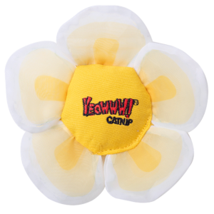 Yeowww! Daisy's Flower Tops White - Speelgoed voor katten met catnip