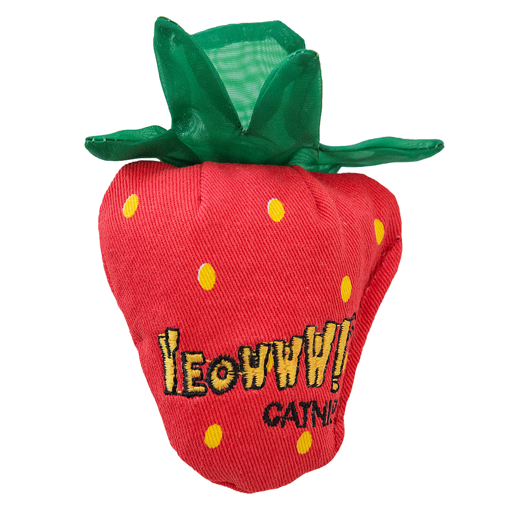 Yeowww! Strawberry Original - Aardbeispeeltje met Catnip