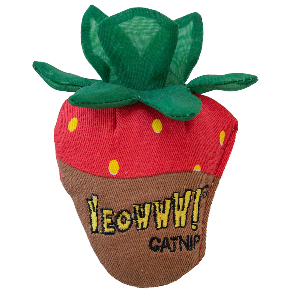 Yeowww! Strawberry Chocolate Speelgoed met Catnip