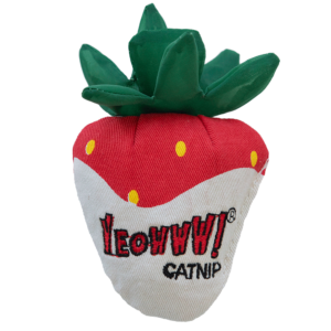 Yeowww! Strawberry White Chocolate - Aardbeispeeltje met Catnip