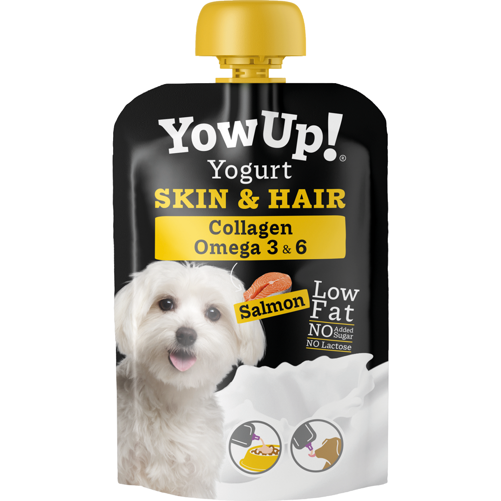 YowUp! Yogurt Dogs Salmon Skin & Hair - Natuurlijke hondenyoghurt - afbeelding 1