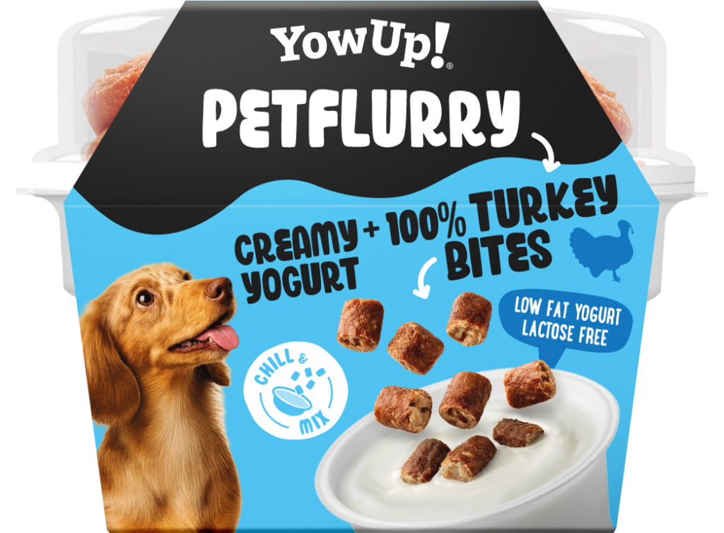 Yowup! PetFlurry Kalkoen - Romige Snack voor Honden - afbeelding 1