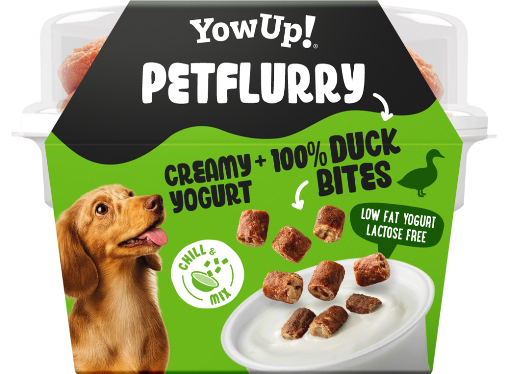 Yowup! PetFlurry Eend - Romige Snack voor Honden - afbeelding 1