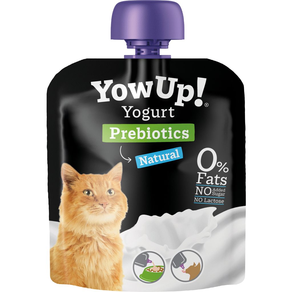 YowUp! Yoghurt Cats Natural Prebiotics - 10 knijpverpakkingen - afbeelding 1