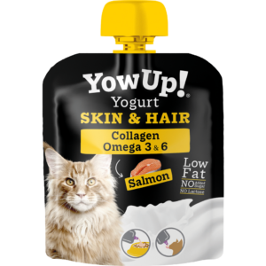 YowUp! Yoghurt Cats Salmon Skin & Hair 10 x 70g