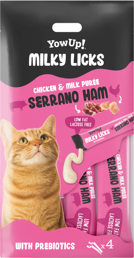 YowUp! Milky Licks Serranoham - Romige Liksnack voor Katten - afbeelding 1