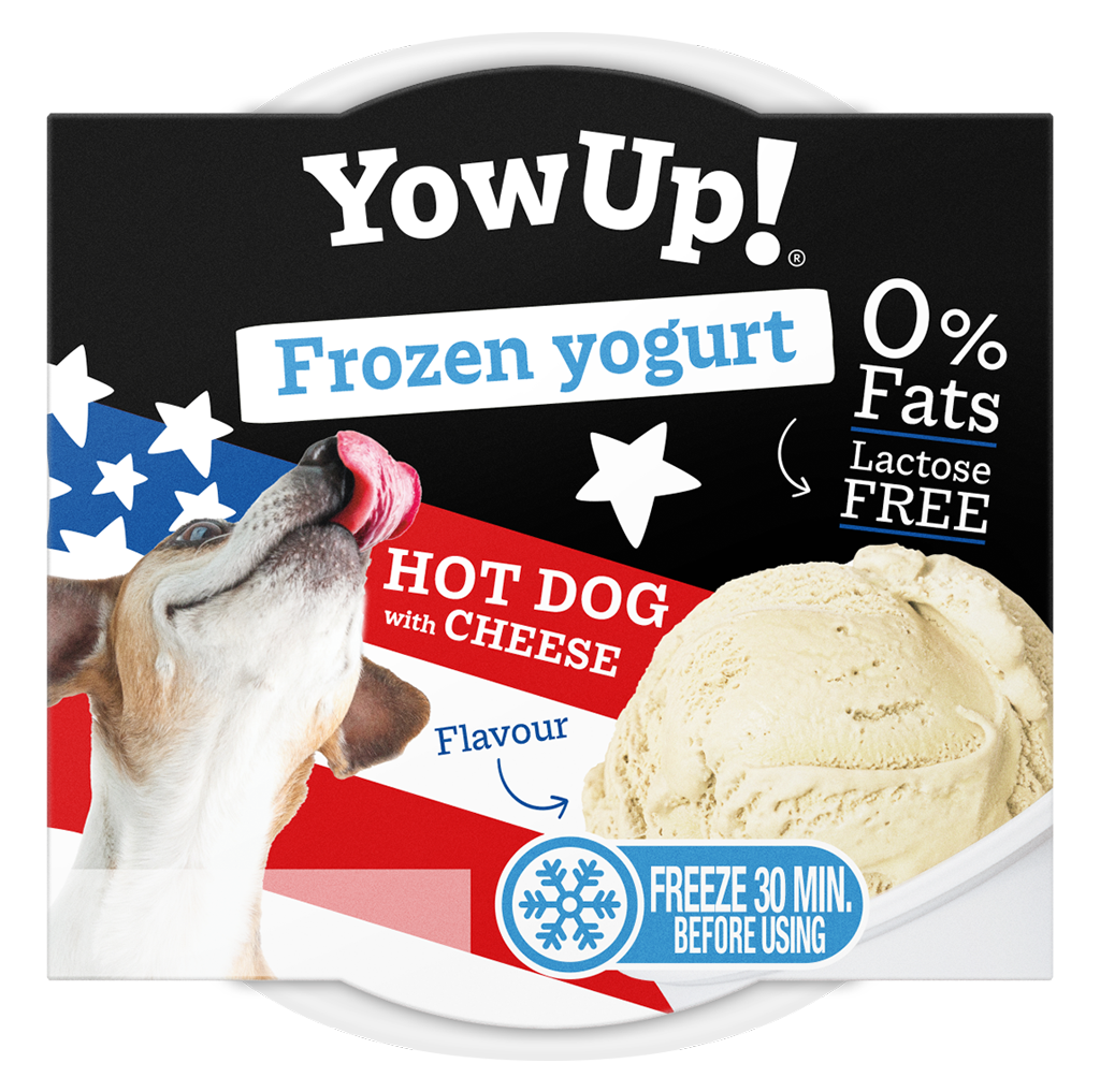 YowUp! Frozen Yoghurt Hot dog met Kaas 110g - afbeelding 1