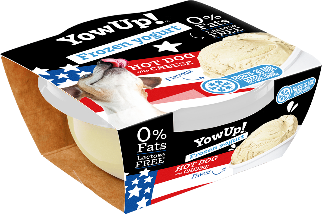 YowUp! Frozen Yoghurt Hot dog met Kaas 110g - afbeelding 2