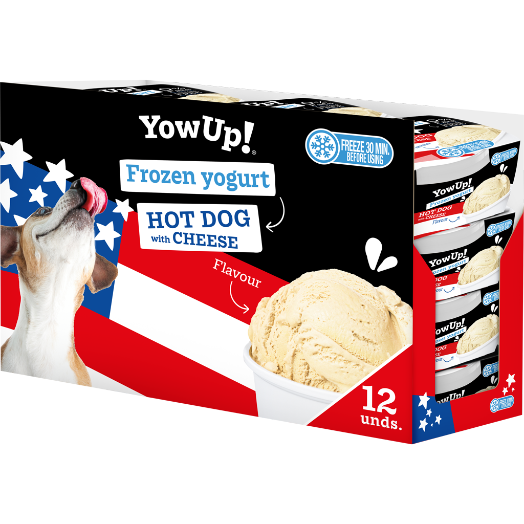 YowUp! Frozen Yoghurt Hot dog met Kaas 110g - afbeelding 3