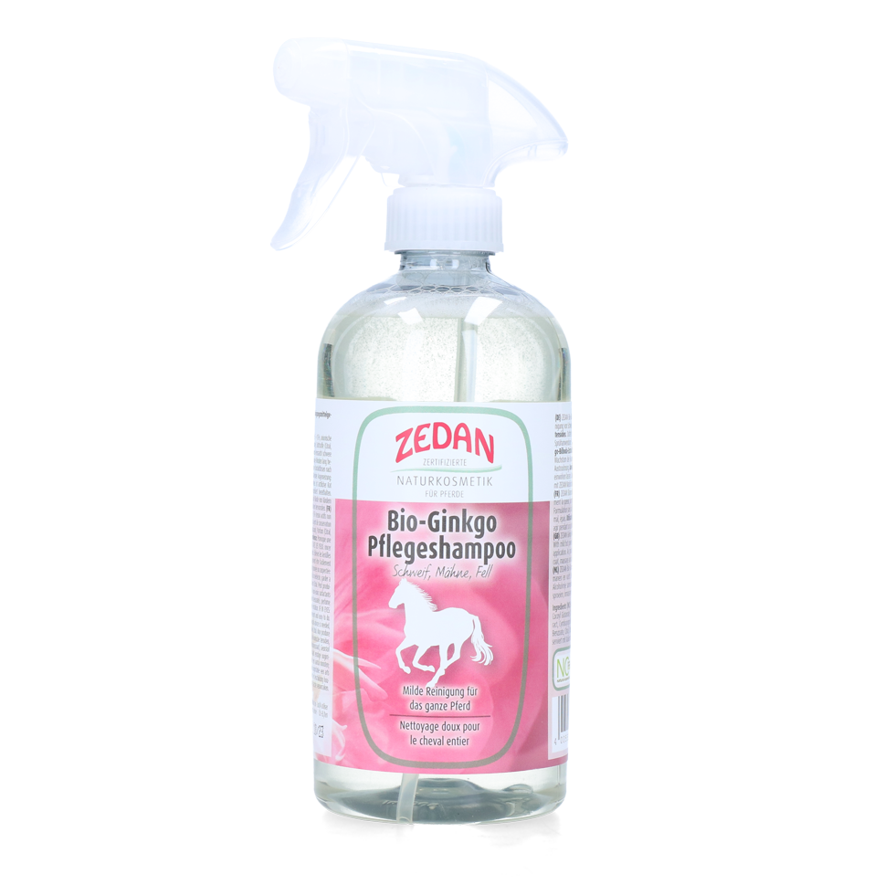 Zedan Bio Ginkgo Shampoo 500 ml - Verzorging voor Staart, Manen en Vacht