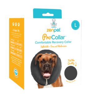 Zenpet ProCollar L - Comfortabele Herstel Kraag voor Honden