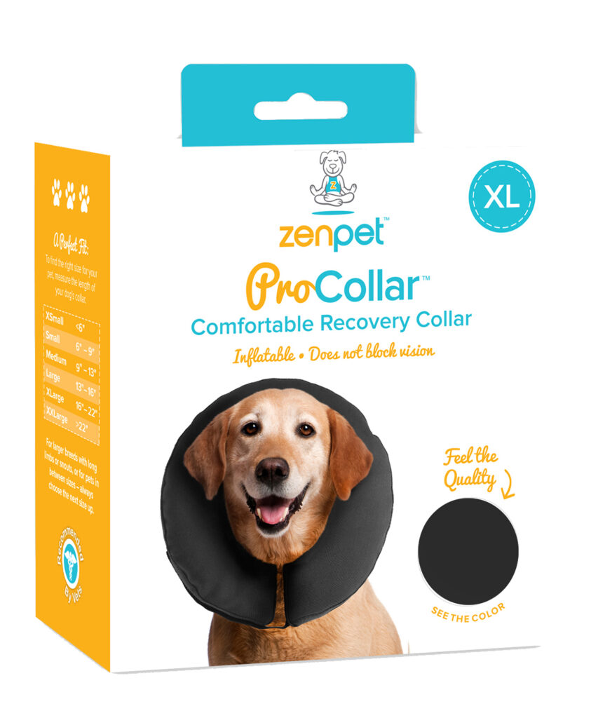 Zenpet ProCollar XL - Comfortabele Herstel Kraag voor Honden - afbeelding 3