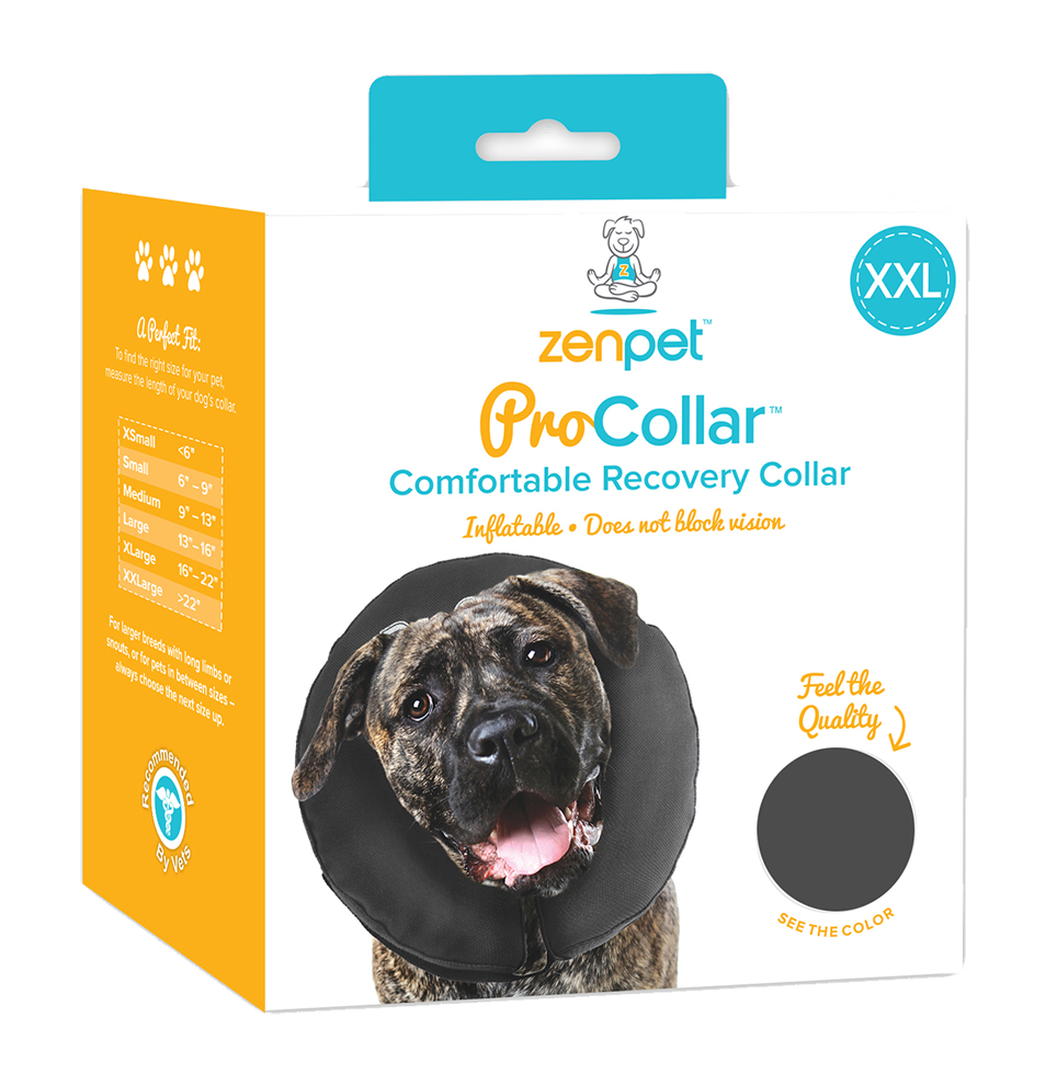 Zenpet ProCollar XXL - Comfortabele Herstel Kraag voor Honden - afbeelding 3