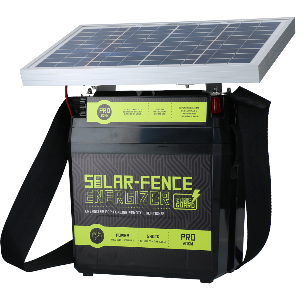 ZoneGuard Solar-Fence Energizer Pro 20 km - afbeelding 1