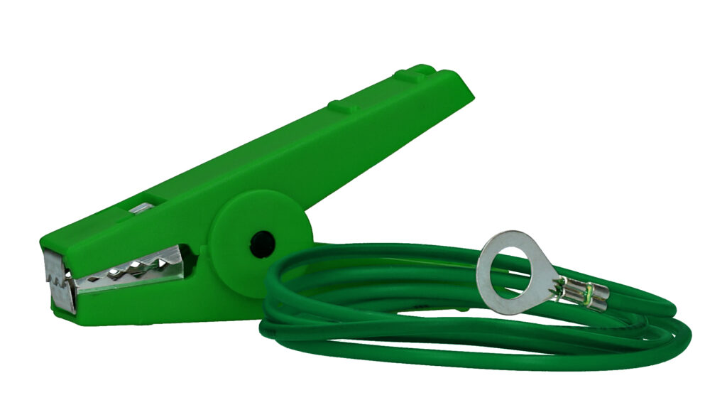 ZoneGuard Klem Aardingsaansluitkabel 100 cm voor afrasteringsapparaat - afbeelding 1