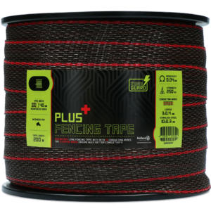 ZoneGuard 40 mm Plus afrasteringslint bruin 200 m