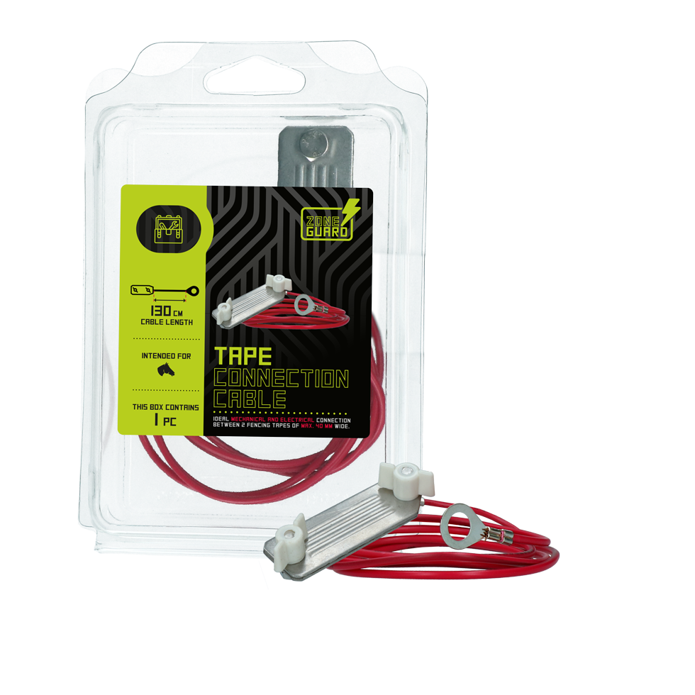 ZoneGuard Lint verbindingskabel 130 cm voor paardenafrastering - afbeelding 1